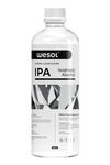 Wesol IPA Isopropyl alcohol 99.9% | (CH3)2-CH-OH CAS: 67-63-0 | Premium Grade Pure without mixing | For Technical Use | 500ml Pack of 1