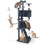 CAPHAUS Cat Tower for Indoor w/Cat 