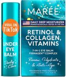 MAREE Under Eye Balm Stick with Retinol & Ceramide Complex - Facial Moisturizer & Under Eye Balm for Dark Circles - Under Eye Brightener Stick, Anti Wrinkle Hydrating Eye Stick Face Skincare 0.35 Oz