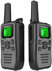 Rechargeable 16 Canaux Talkie Walkie Professionnel, USB Talkie-Walkie, VOX LED Longue Portée Talkie-Walkie