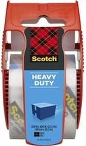 Scotch 142 3850 Heavy-Duty Packaging Tape in Sure Start Disp. 1.88-Inch x 800-Inch, Clear