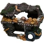 Penn Plax Treasure Chest, Aquarium Decor Large