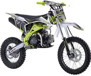 MotoTec X3 125cc 4-Stroke Gas Dirt Bike Green