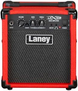 Laney LX10B LX Series - Bass Guitar Amp - 10 Watt - Red, LX10B-RED