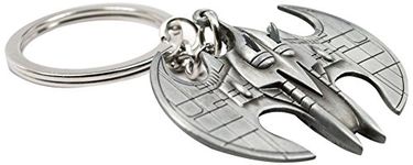 QMx DC Comics Batman's 1989 Batwing Metal Keychain (6 cm)