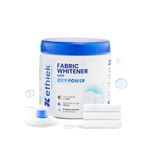 Ethiek Fabric Whitener 400 gm - Detergent Add-On Powder - Brighter Whites - Powerful Stain Remover - Removes Yellowness - Chlorine Bleach Free | Suitable with all Washing Detergent Powders and Liquids