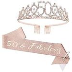 CIEHER 50th Birthday Crown + 50 & F