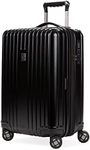 SwissGear 7910 Hardside Expandable Spinner Wheel Luggage, Black, Checked-Large 27-Inch, 7910 Hardside Expandable Spinner Wheel Luggage