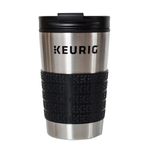 Keurig Travel Mug Fits K-Cup Pod Coffee Maker, 12 oz, Stainless Steel