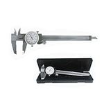 marddpair Dial Caliper 6 Inch with 0.001 Precision Stainless Steel Shockproof 4-Way Measurement with Plastic Case