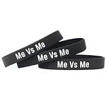 3 of Me Vs. Me Silicone Wristbands 