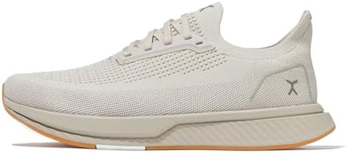 Flux Footwear Men’s and Women’s Adapt Runner Wide Toe-Box Natural Movement Shoes with Breathable Knit Upper & UltraFlex Midsole Lightweight Shoes for Running, Walking & Everyday Wear - Sand