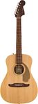 Fender Malibu Player Acoustic Guitar, Walnut Fingerboard, Gold Pickguard, Natural