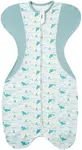 Swaddle for Newborns, Baby Swaddles 0-3 Months 5-13lb, Arms Up Swaddle 0-3 Months Newborn with Moisture-Wicking Fabric, Promotes Healthy Hip Development, 2-Way Zipper , 1Pack(Whales and the sea)