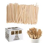 2000 Disposable Wooden Coffee Tea Stirrers Sticks – 5.5 inches (140mm) Eco Friendly