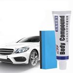 XOMARK Car Body Scratch Remover Kit for Deep Scratches, Car Paint Scratch Repair Polishing Wax Kit with Sponge Body Compound Cream Wax