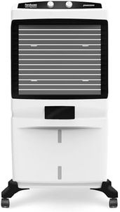 Hindware Smart Appliances 117 L Desert Air Cooler Honeycomb Pads, Anti-Bacterial Protection, Inverter Compatible (Black & White, Powerstorm)
