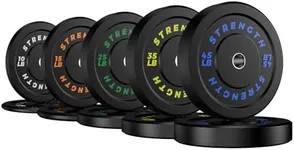 Rendpas Olympic Bumper Plates Set -