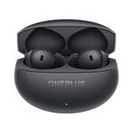 OnePlus Buds 4 TWS Earbuds with Upto 55dB Real-time ANC, Adaptive Mode, Dual Drivers and DACs, 3D Audio, Upto 45hrs Music Playback, Dual-Device connectivity, 47ms Low Latency, Storm Gray