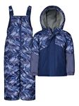 OshKosh B'Gosh baby-boys Ski Jacket and Snowbib Snowsuit Outfit, Blue, 2T