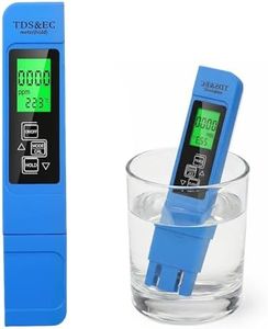 4 in 1 Digital Water Quality Tester, 2026 New Portable TDS Meter, Water Tester for Drinking Water, Multi-Function Water Tester for Home, Aquarium, Restaurant, Hand Held (Blue)