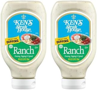 Ken's Steak House Ranch Dressing, Topping & Spread, 24 fl oz (Pack of 2) Gluten-Free