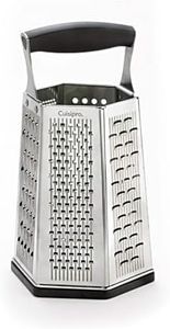 CUISIPRO 6 Sided Box Grater, One size, Black