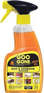 Goo Gone Adhesive Remover Original Spray Gel - Removes Chewing Gum, Grease, Tar, Stickers, Labels, Tape Residue, Oil, Blood, Lipstick, Mascara, Shoe Polish, Crayon - 12 Ounce