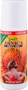 Sanar Naturals Arnica Roll On, 3 oz - Quick Pain Relief of Joint Pain, Muscle Pain, Muscle Soreness, Lower Back Pain and Neck Pain, Contains Menthol and Camphor, Non-Greasy