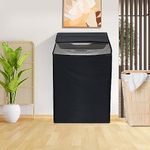 Glassiano Fully Automatic Top Load Waterproof Washing Machine Cover for Samsung/ IFB/ LG/ Godrej/ Whirlpool/ Bosch/ 8 Kg, 8.2 Kg, 8.5 Kg, 9 kg, 9.2 Kg, 9.5 Kg, Polyester;Polyester Blend