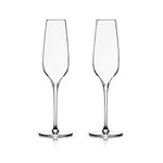 nambe Vie Champagne Flutes | Long S