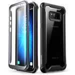 i-Blason Rugged Clear Bumper Protective Case for Samsung Galaxy S8 Plus (2017), Black