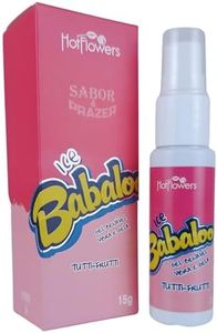 Hotflowers Babaloo Oral Ice Flavored Body Gel – Water-Based Cooling Massage Gel, Edible & Refreshing, Unisex Relaxation Formula – 15g Each