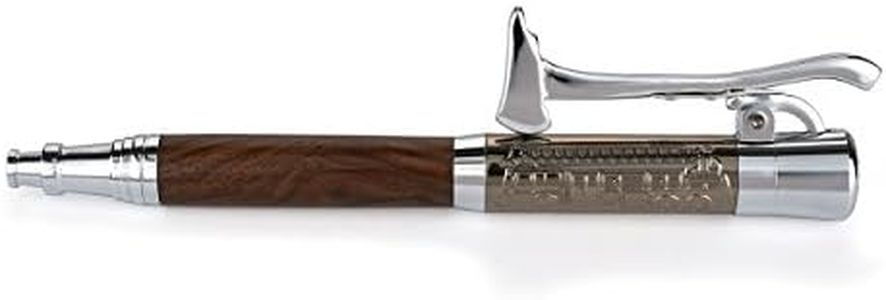 WOODRIVER Project Kit - Firemans Click Ballpoint Pen Kit - Gunmetal & Chrome