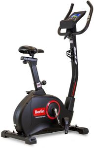 BH Vélo d'appartement Berlin SC100-3 et 7 Heures par Semaine - Roue d'inertie de 9 kg - 24 Niveaux d'intensité