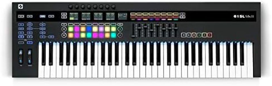 Novation 61SL MkIII, 61-key MIDI & CV equipped Keyboard Controller with 8 Track Sequencer