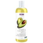 NOW Solutions, Avocado Oil, 100% Pure Moisturizing Oil, Nutrient Rich and Hydrating, 473mL