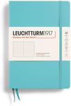 LEUCHTTURM1917 - Notebook Hardcover Medium A5-251 Numbered Pages for Writing and Journaling (Aquamarine, Dotted)