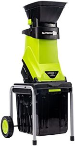 Earthwise GS70015 Electric Garden Chipper/Shredder with Collection Bin, 15-Amp