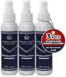 Oxford & Wells Premium Ironing Spray Starch - Wrinkle Reducer, Non-flaking, Non-streak, No Spot & Medium Hold Non-Aerosol Dewrinkle Fresh Clothes & Fabric Care,Light Clean Scent, 4-ounce (Pack of 3)