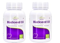 Natures Velvet Lifecare Black Seed Oil 500 mg 60 softgels Buy 1 get 1 Free