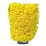 Chemical Guys Three-Way Premium Microfiber Wash Mitt, Great for Cars, Trucks, SUVs, RVs & More, Yellow