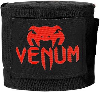 VENUM Boxing Handwraps, Black/red, 4m