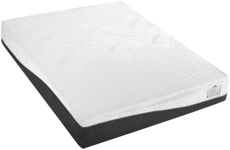 Giselle Bedding Double Mattress, Memory Foam Mattresses Floor Mat for Bedroom High Density Firm Feel Pressure Relief Cooling Technology, 21cm Thickness Cool Gel Non Spring Bed