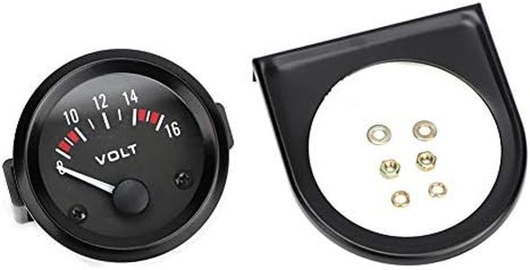 Voltmètre Volt Jauge BX100007 52mm/2in Voltmètre Jauge （8-16V） voltmetre voiture gauge+gorgeri universal 12v voltmètre de voiture 50mm+gorgeri universal 12v voltmètre de voiture 50mm gorgeri universa