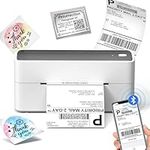 Bluetooth Shipping Thermal Label Printer 4X6 - Phomemo Wireless Label Printer for Shipping Packages & Small Business, Compatible with Etsy, Shopify, Ebay, Amazon, FedEx, UPS, USPS, Black