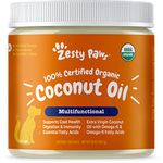 Coconut Oil for Dogs - Certified Organic & Virgin Superfood Supplement - Digestive & Immune Support - 16 OZ