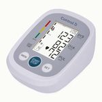 Control D Homely Smart Automatic Digital Blood Pressure Monitor Hypertension Indicator Upper Arm Portable BP Machine Power with USB-C Port
