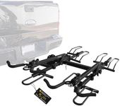 Stromberg Carlson BC-204 4-Bike Platform Style Hitch Mount Foldable Bike Rack for Cars, SUV's, Trucks with 2" Hitch