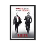 GOOD HOPE - Suits Tv Series Framed Poster for Room & Office (10 Inch X 13 Inch, Framed)